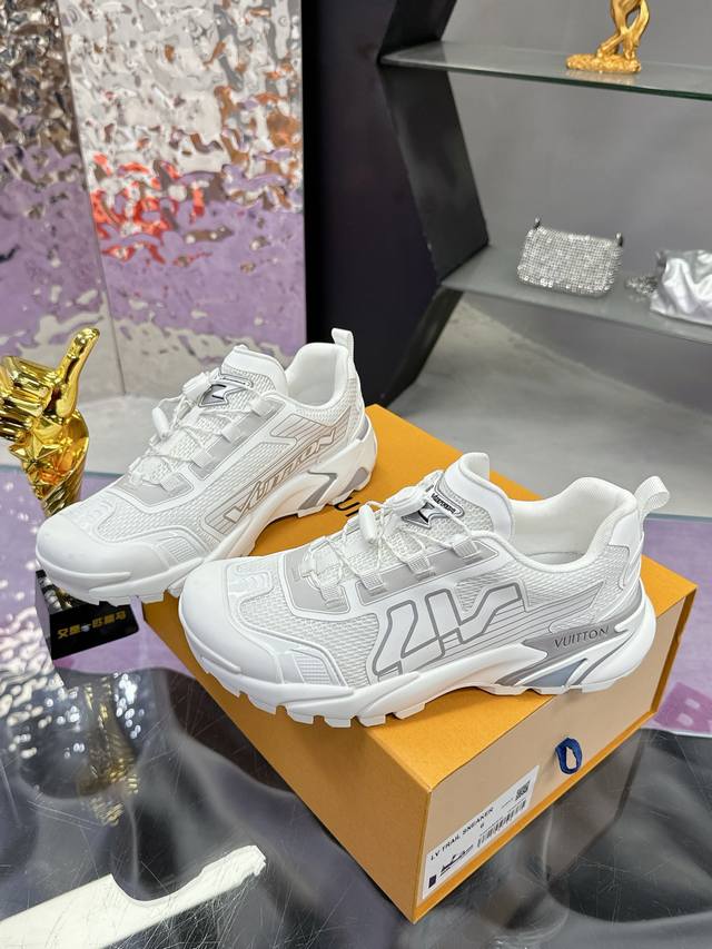 Factory Price: Premium Edition LV Louis Vuitton L's Runner Tatic Series Thick-So