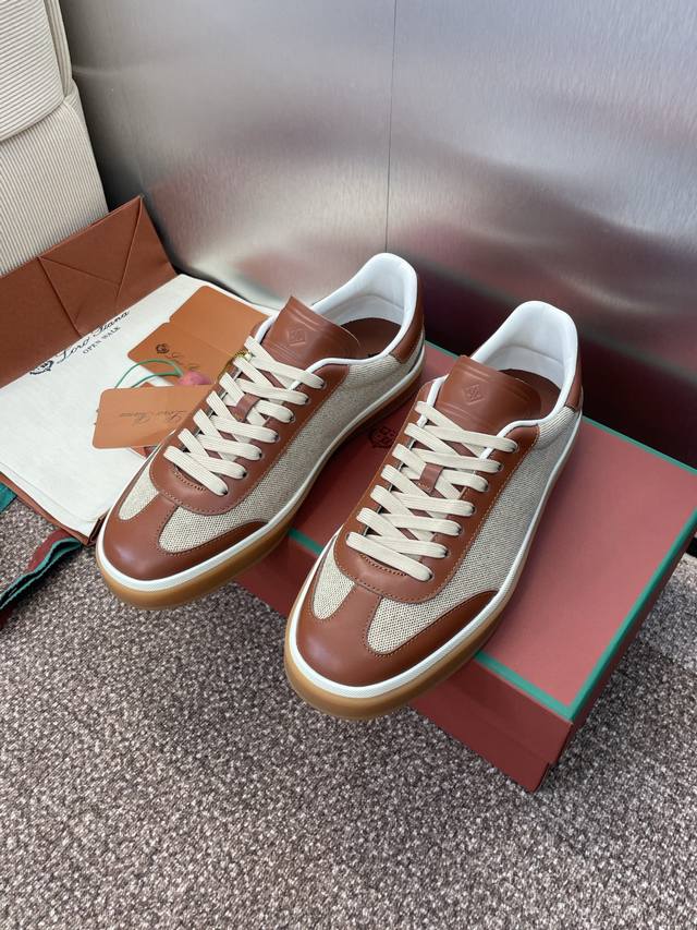 Factory P price P Loro Piana 2025 Spring and Summer New Tennis Walk Series Coupl