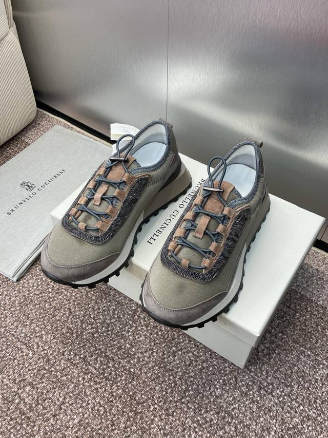 Factory P price P Brunello Cucinelli 2025 autumn and winter new color matching l