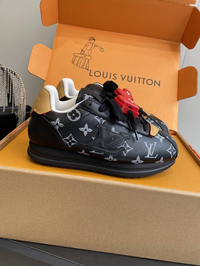 Women's and Men's 510Louis Vuitton Pharrell Donald Trump runway-style thick-sole