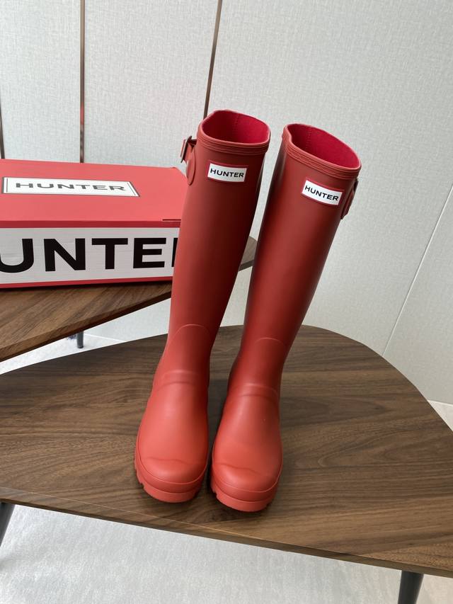 Hunter Ss25 New Arrival~ Popular new rain boots Outdoor camping waterproof and n