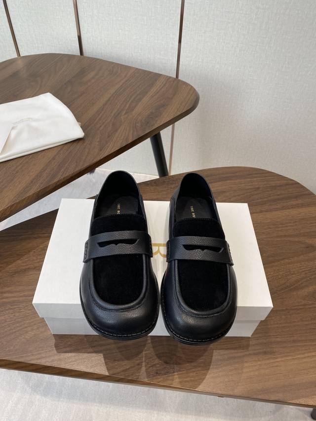 The Row loafers made in Dongguan. I fell in love with them the first time I saw