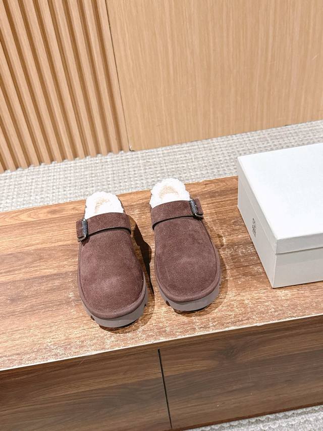 Brunello Cucinelli Brunello Cucinelli Autumn/Winter Collection#Wool Borken Slipp