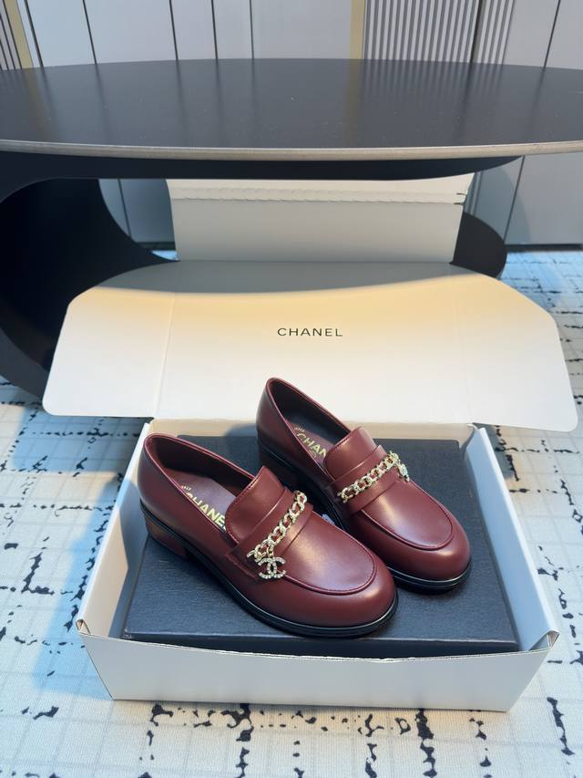 Chanel 25Ss New Chanel Chain Loafers, a Spring/Summer Must-Have! These Chanel lo