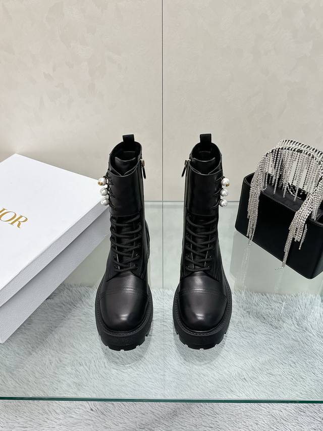 Factory Price: Miss Dior Ankle Boots Cd Autumn/Winter Ankle Boots Latest Color