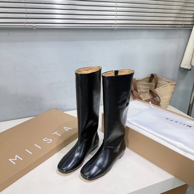 High quality factory delivery! Niche fashion brand Miista 25Ss new straight-leg