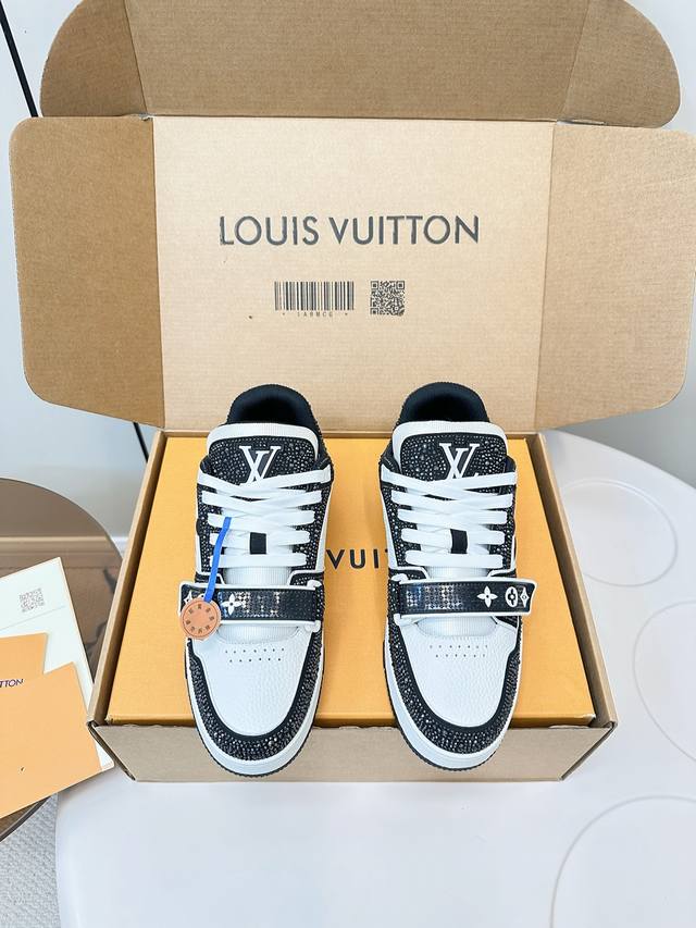 Top-of-the-line edition + airplane box set Lv~Louis Vuitton Donkey's hot-drilled