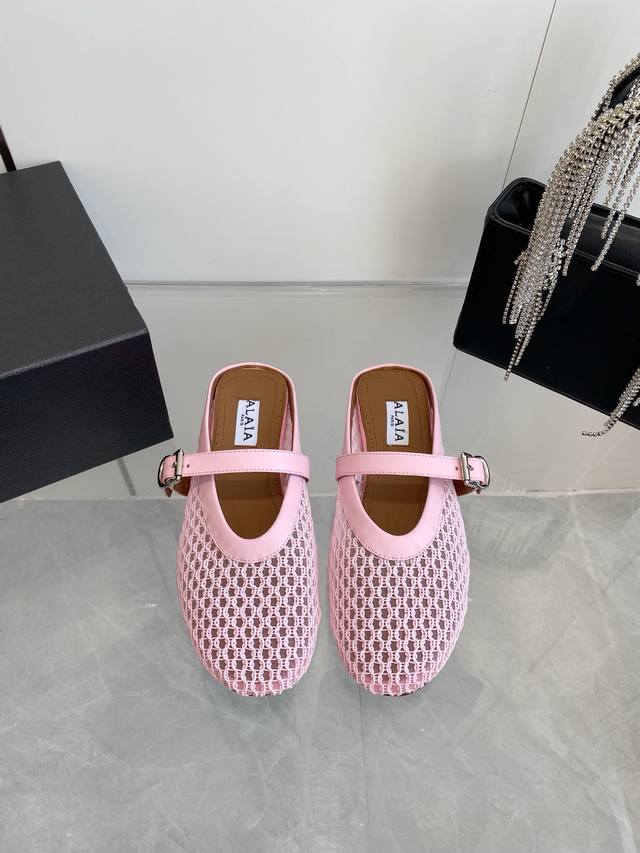 Factory Price Pp Alaia 25Ss French Fairy Ballet Flats! Azzedine Alaia, a French