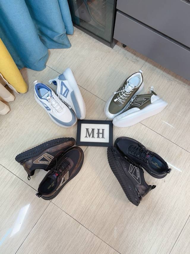 Lv High-end men's shoe brand: 1:1 official website, latest masterpiece: Made wit