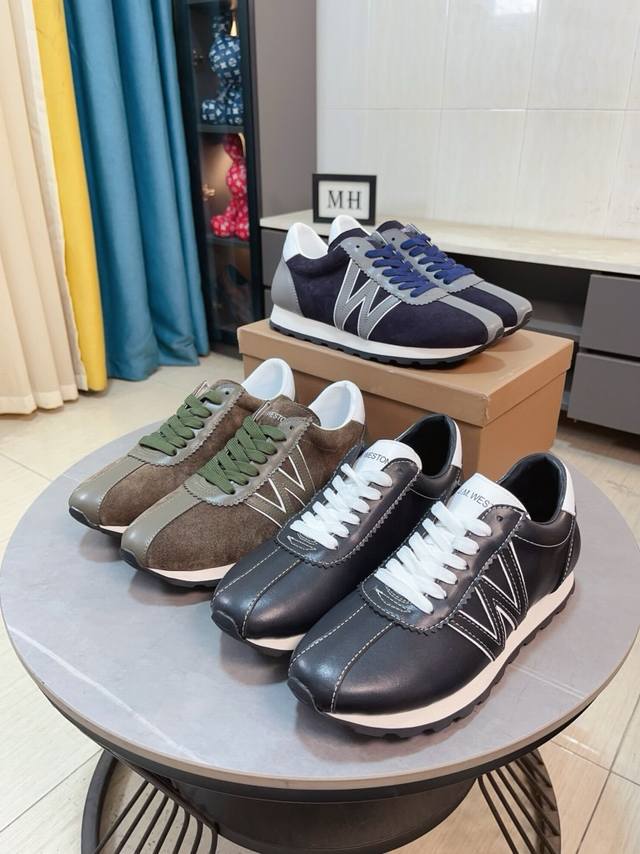 Weston~ Men's casual shoes 2025Z counter simultaneous sale size: 38-44 # 3 color