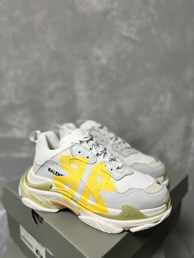Balenciaga, Couple's Style: P Triple S Tape Type is absolutely amazing! This sho