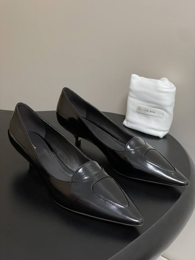 Top quality The Row 25 spring and summer new Tr French retro simple style pointe
