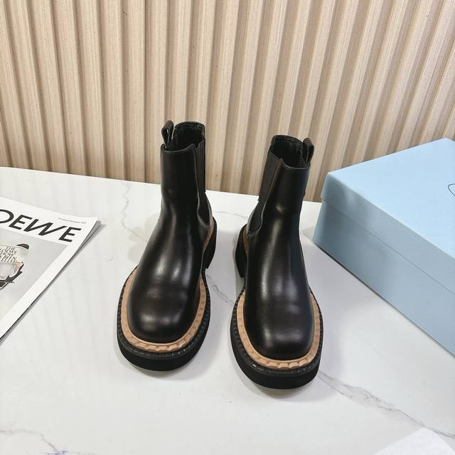 Prada's top-of-the-line motorcycle boots are here! They're super stylish, comfor