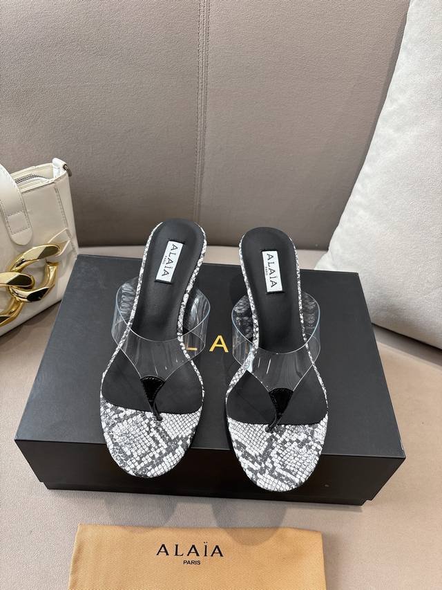 Alaa2025 Summer and Autumn Archetypes Series 5.5mm lazy kitten heel is the most