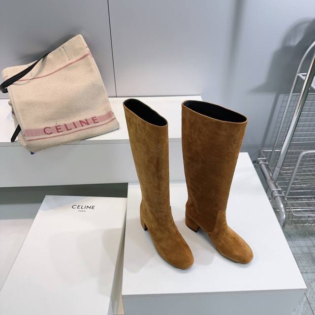 High-quality factory boots! Top-quality Celine 25Ss new autumn/winter Arc de Tri