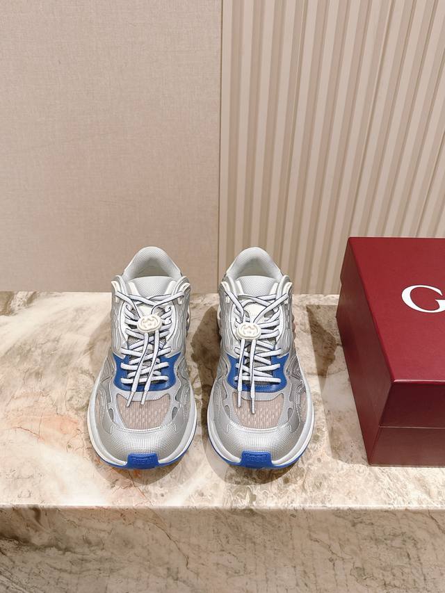 Men's top-tier edition Gucc*Gucci's latest hit of 2025, the Mac 80 sneakers, are