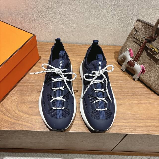 Herme S 25 new sneakers Herme 2025 Giga new sneakers Increase height by 3.5cm, a