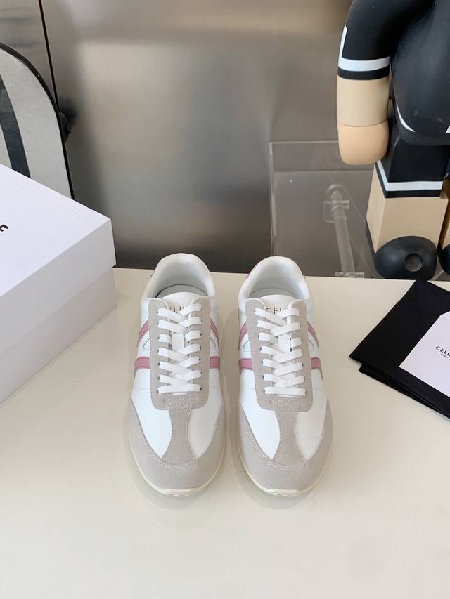 Factory release: Celine 25Ss, new Celine casual shoes, sneakers. A street-inspi