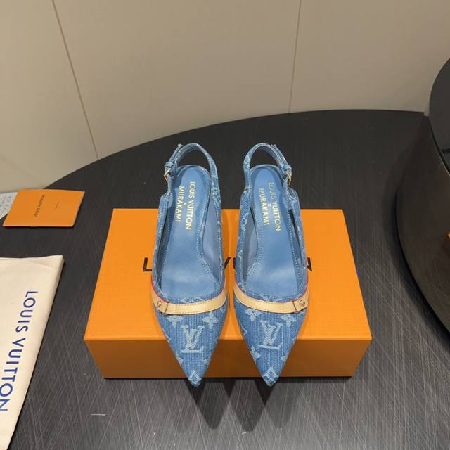 Factory: Exclusive top version Lv Donkey Brand 2025Vs Spring and Summer Paris Pu