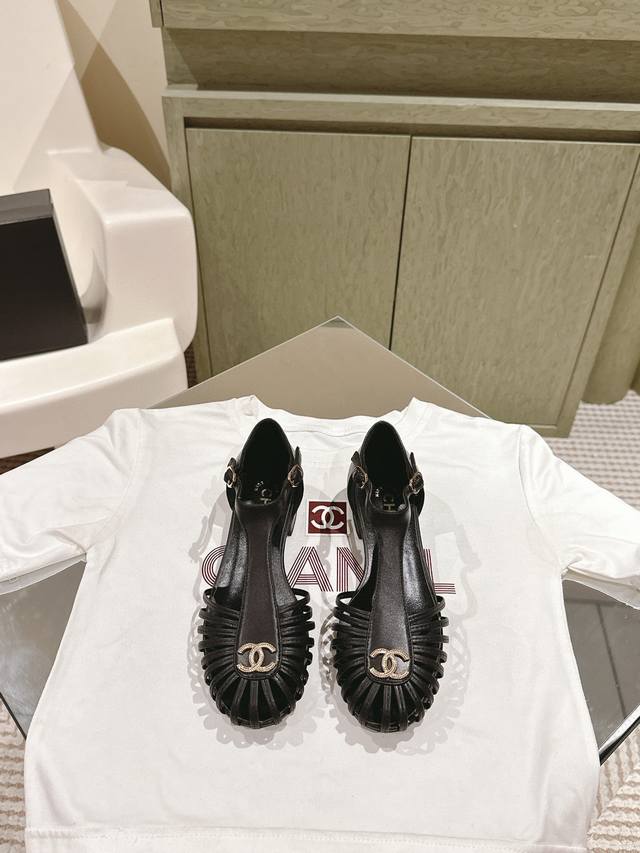 Chanel's new summer collection, the Roman Spider Web Sandals, is available now!