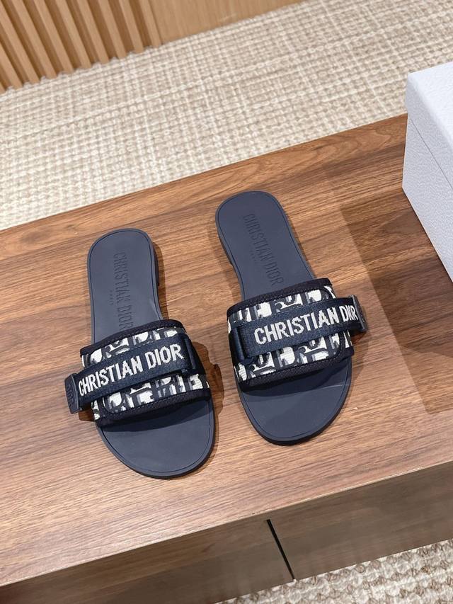 Dior Velcro-lock sandals, original purchase, perfect replica, best-selling model