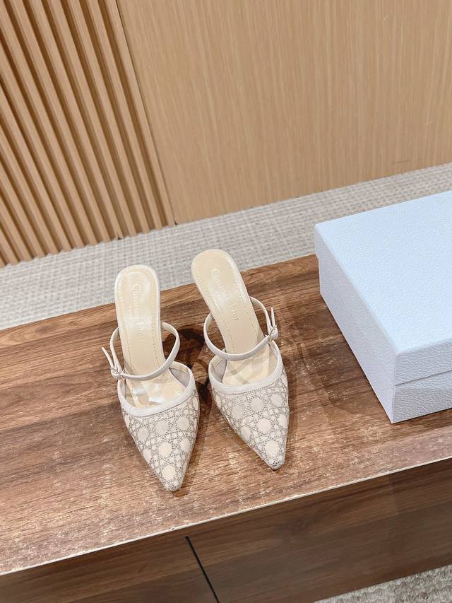 Dior's new high heels from the Spring/Summer 2025 Brilliant Galaxy collection fe
