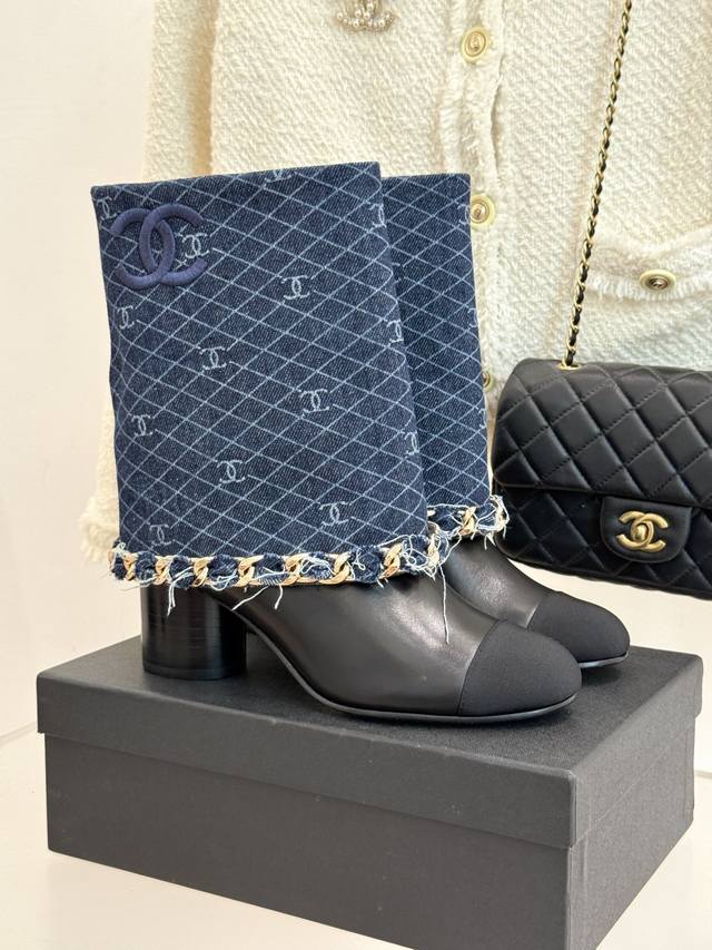 Factory Price P Ankle Boots Chane* | Chanel 25K New Fall/Winter Arrival Large C