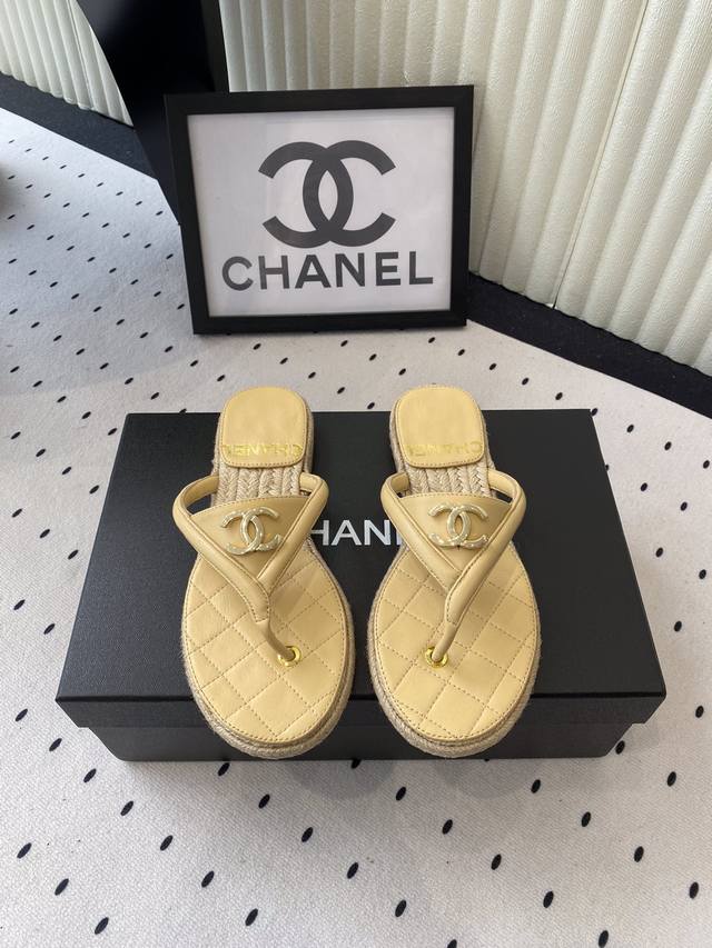 Chanel's new linen-soled slippers are a must-have for summer travel. Comfortable
