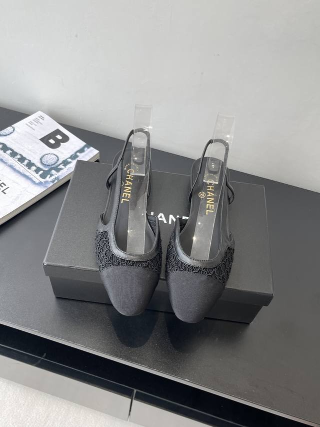 Chanel Spring/Summer 25 new block-heeled shoes DDD. A one-to-one replica of the