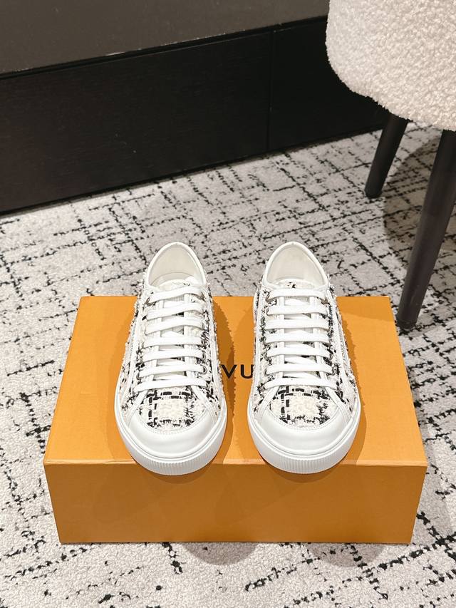 Louis Vuitton Donkey Brand 25 Spring/Summer new canvas sneakers. Originally sour