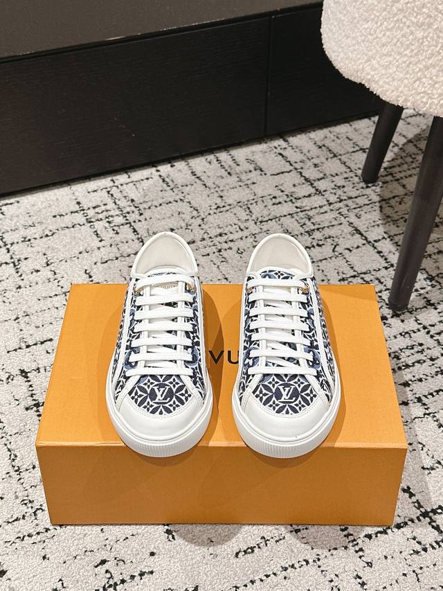 Louis Vuitton Donkey Brand 25 Spring/Summer new canvas sneakers. Originally sour