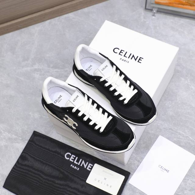 Celine Racer 25 latest casual sneakers. This is a pair of shoes full of street s
