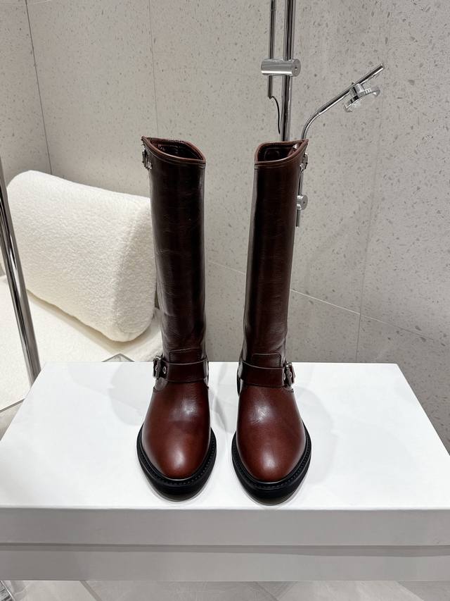 Shopping-level Golden Goose 2025 Autumn and Winter New Retro Western Cowboy Knig