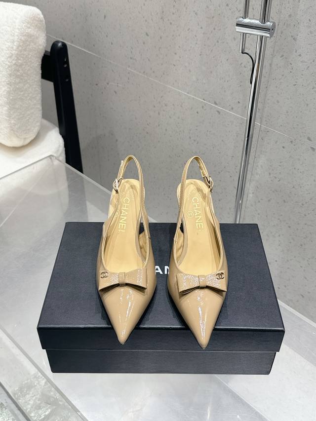 Sandals - Original development high version - Chanel Chanel C home 2025 bow poin