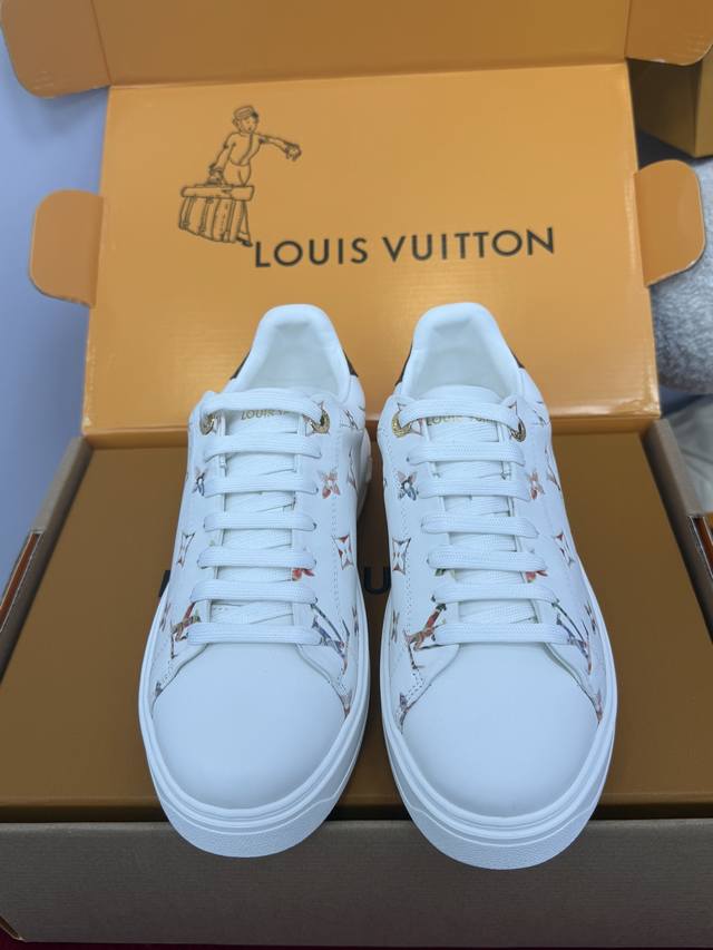 Top-quality Louis Vuitton SS25 New Arrival~ Classic platform sneakers from Louis