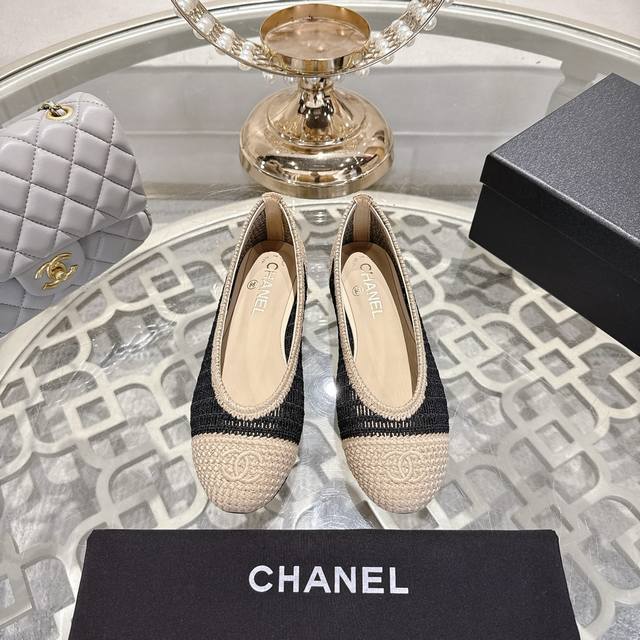 Chanel 25Ss finally has woven ballet flats! These shoes deserve a separate post!