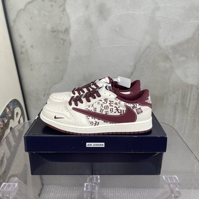 Aj1 low-top joint inverted hook pure original version 36-45 DDD