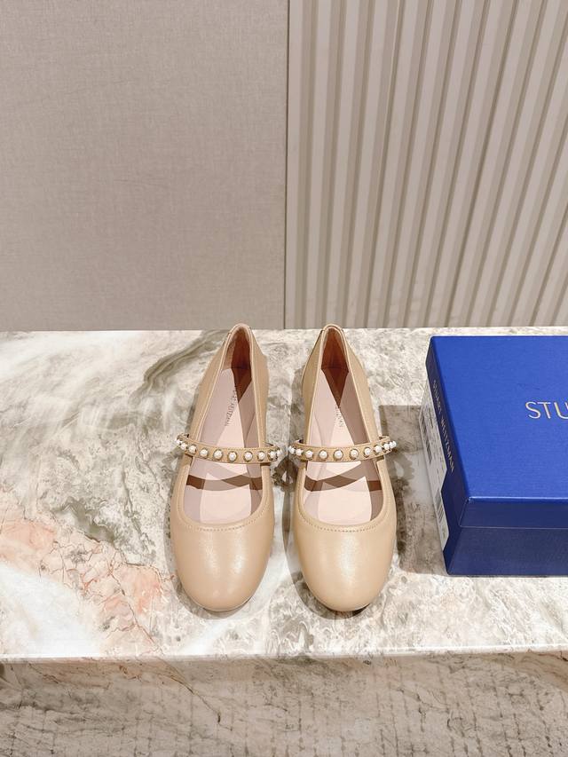 Sw Mary Jane Ballet Pearl Shoes 225 New Arrival
