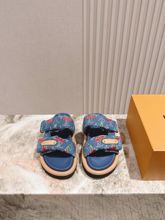 Couple's Cherry Series Men's Sizes 10-225 LV Louis Vuitton New Arrival, Top Edi