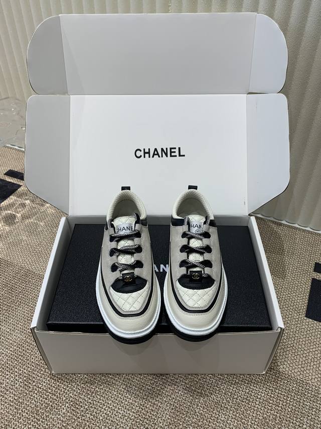 Purchasing-level Chanel 24Ss new autumn and winter sports shoes The official web