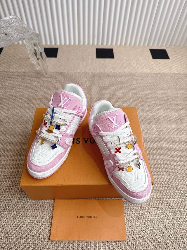 Accessories 60 Louis Vuitton's new Lv Trainer sneakers and basketball shoes. The