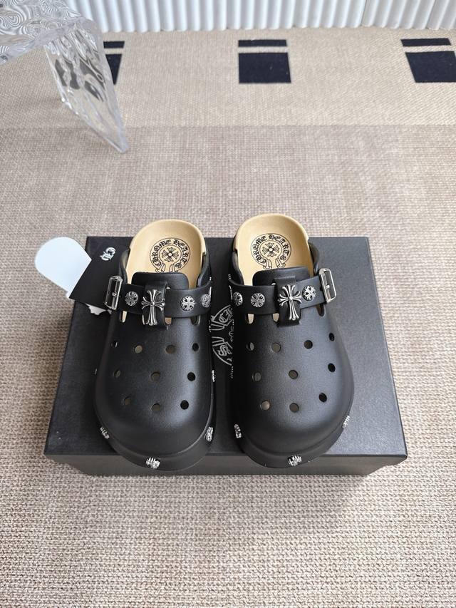 Comehearts Thick-soled Heightening Sandals Chrome Hearts 2025 Summer New Style F