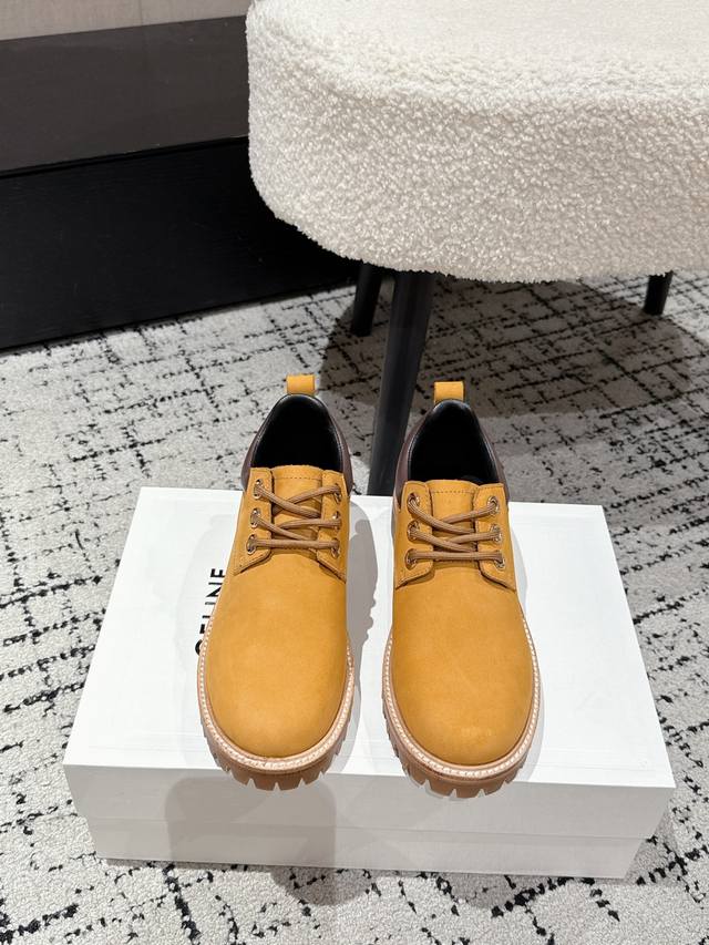 Male+10 #Couple'sCeline 25 Kurt Classic Series Loafer Boots, Yellow Boots, Marti