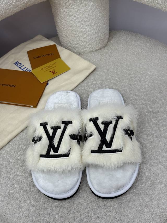 Top quality Louis Vuitton Ss25 New Arrival~ | New autumn and winter mink fur hom