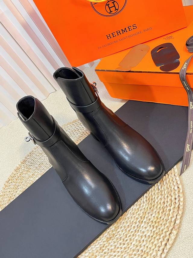 Factory: Premium version Herm*S new fall/winter ankle boots. Originally develop