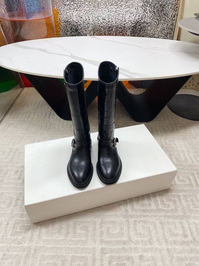 Golden Goose 2025 Autumn and Winter New Retro Western Cowboy Boots Super cool a