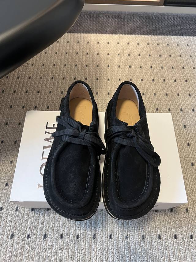 Top version men's +20 Loewe 25 autumn and winter new loafers New products are co