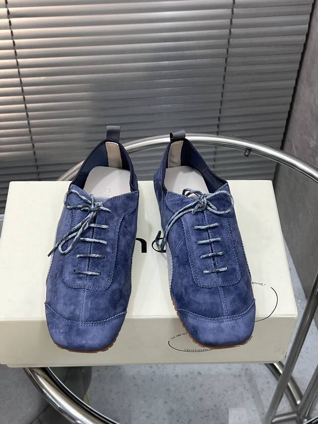Factory Orinous fairy shoes square toe casual shoes for all seasons! lambskin s