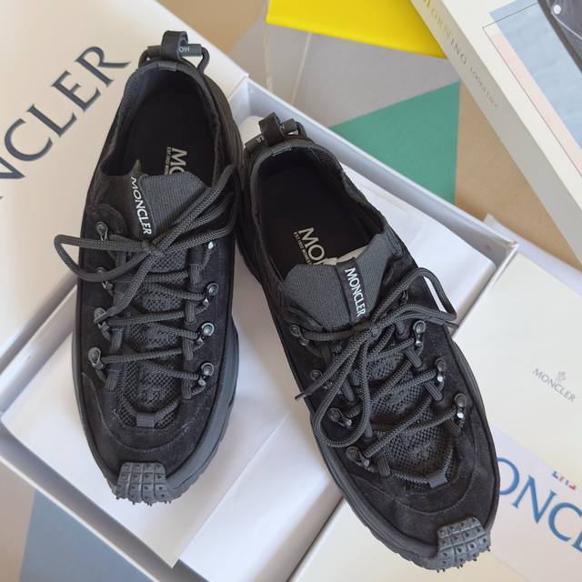 Top version: Men's Moncler Trailgrip Lite3 series outdoor casual sports shoes da