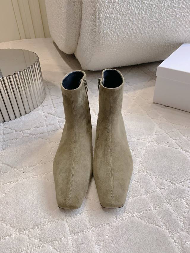 Proenza Schou*'s new ankle boots, DDD, feature a luxurious yet soft suede textur